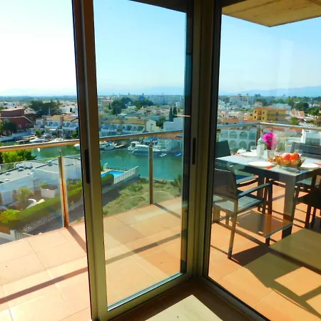 公寓 Gmid Immo A222 Gregal Piso 2 Habitaciones, Parking Y Piscina 罗萨斯